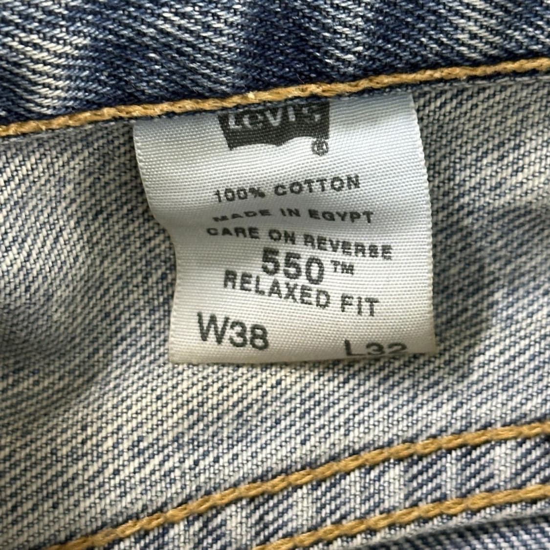 리바이스 550 오리지널 데님 팬츠 (38인치) 상품이미지7