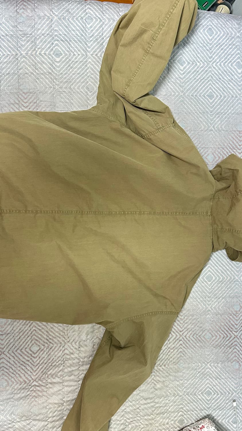 블라인드파일즈 밀스펙 파카 올리브 1사이즈 상품이미지2