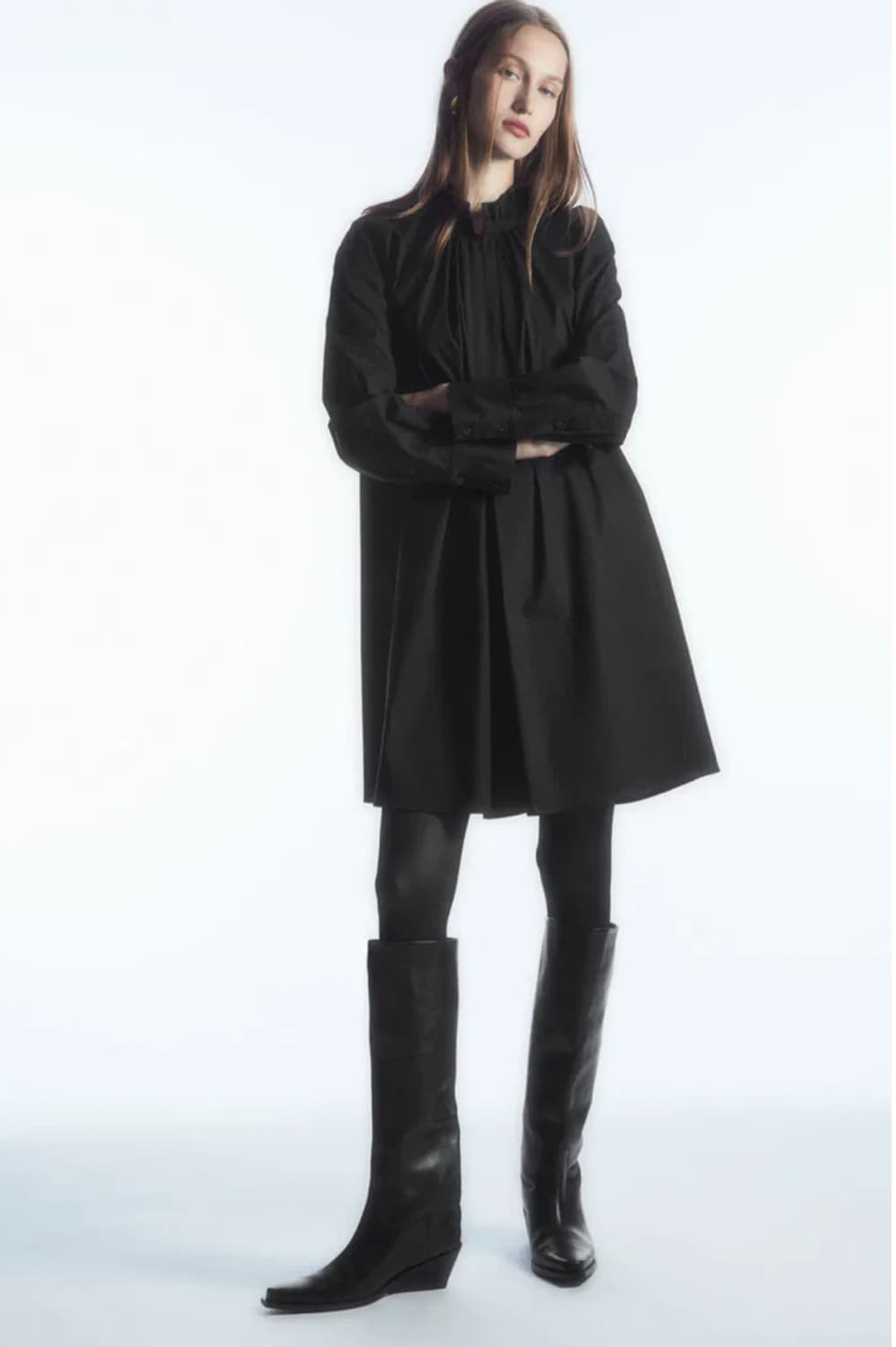 (새상품) Cos mini shirt dress 상품이미지1