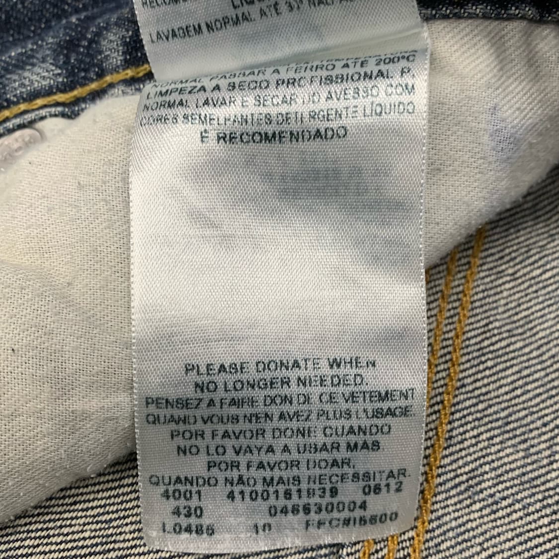 [30] 리바이스 514 더블백포켓 데님팬츠 상품이미지5