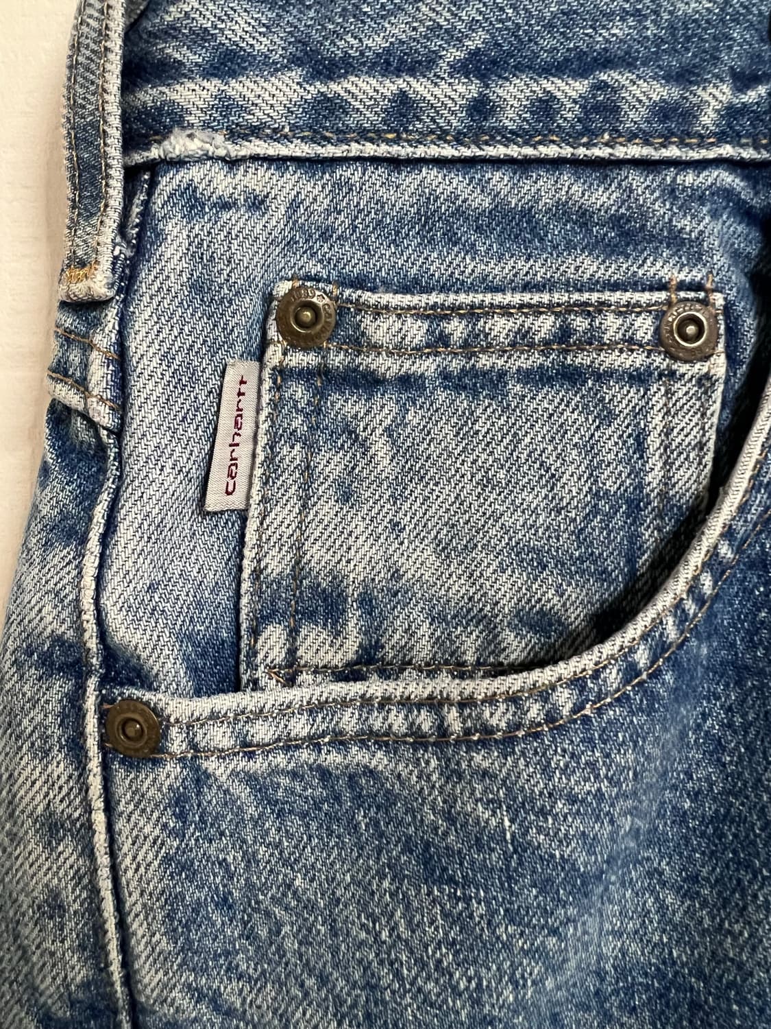 Made in usa 칼하트 데님팬츠(36X32) 상품이미지4