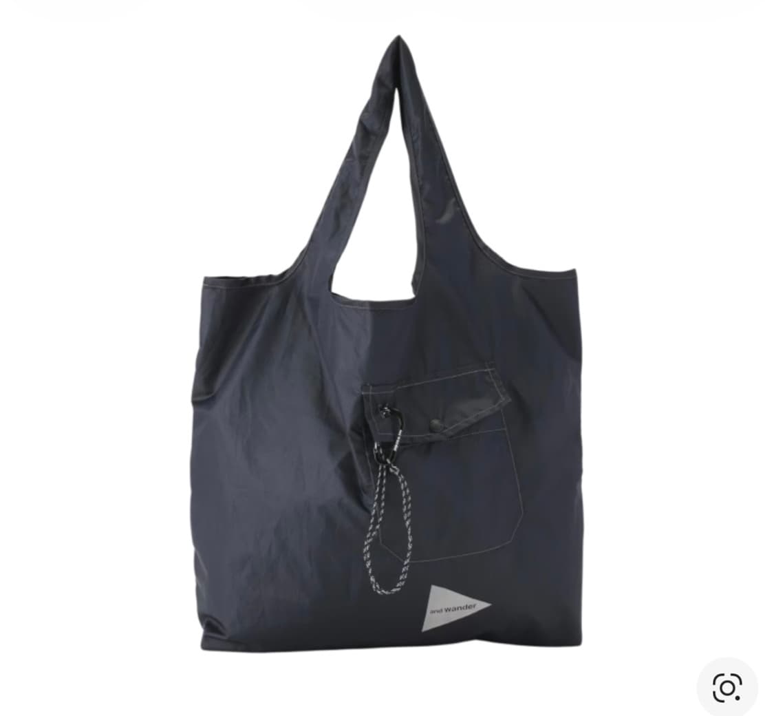 (새상품) 앤드원더 그로서리 백 블랙 상품이미지1