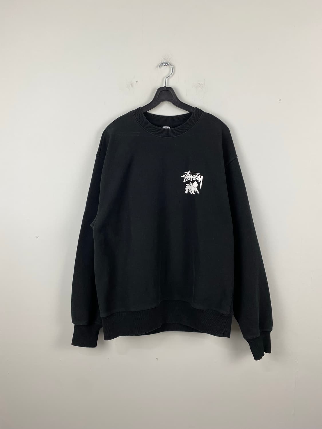 스투시 Stussy 라스타 도트 라이언 크루넥 맨투맨 M 상품이미지2