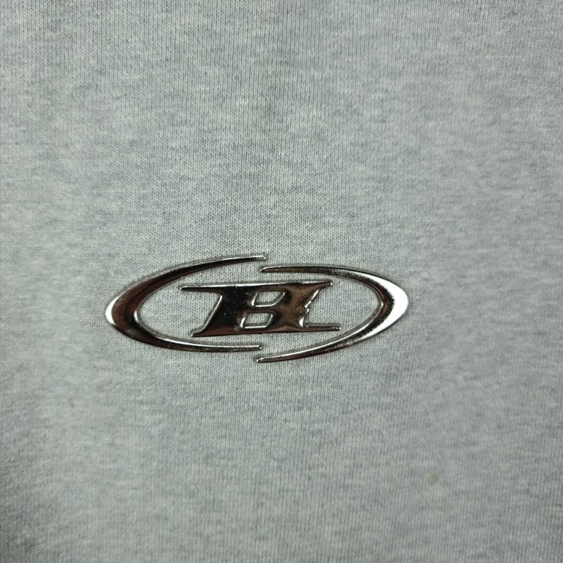 [본투윈] 엠블럼 로고 패치 오버핏 후드티 그레이 M19344 상품이미지7