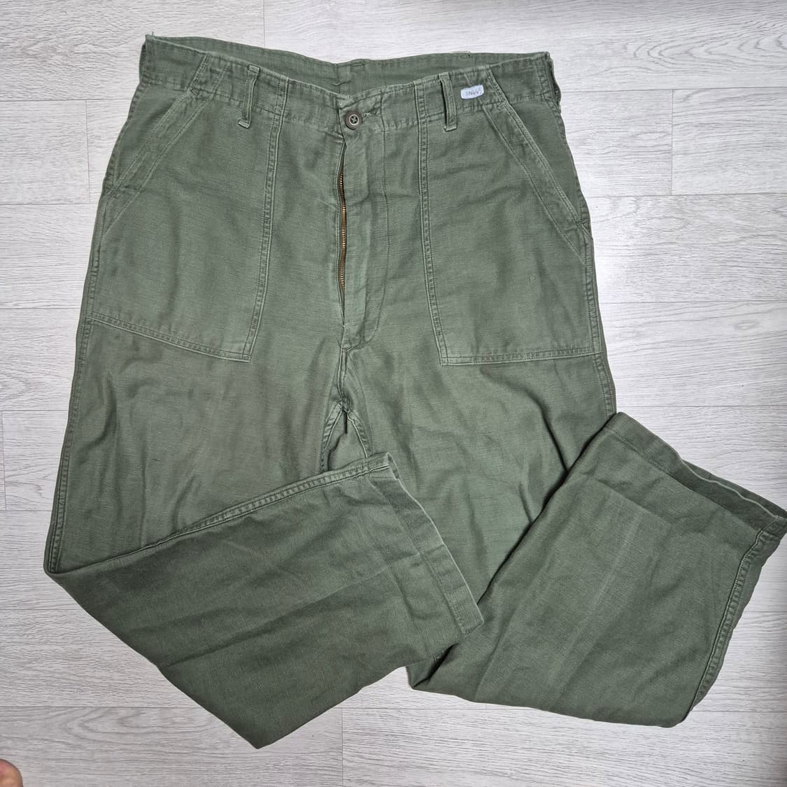 70's US ARMY OG 107 퍼티그 팬츠 상품이미지1