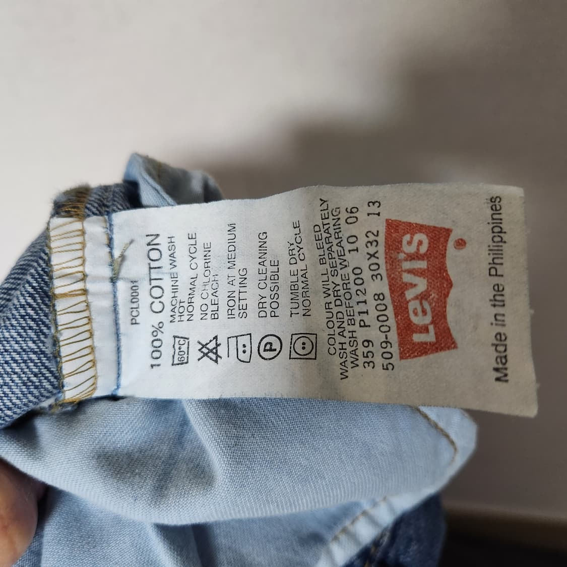 리바이스 509 청바지 30 상품이미지5