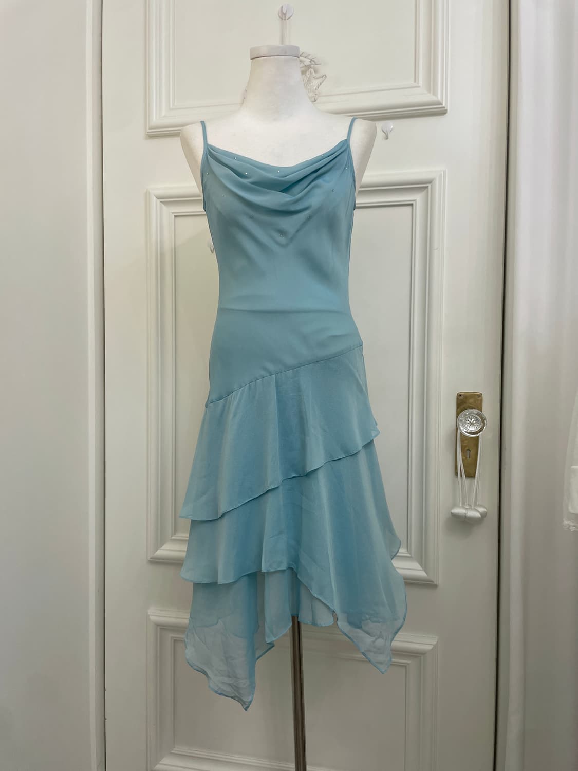 dark greenblue stone point draping fairy 상품이미지1