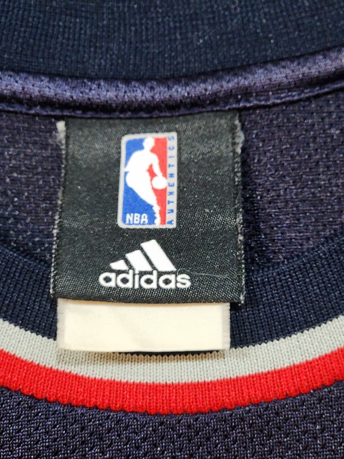 아디다스 NBA 뉴저지 네츠 농구져지 빅사이즈 빈스카터 유니폼  상품이미지3