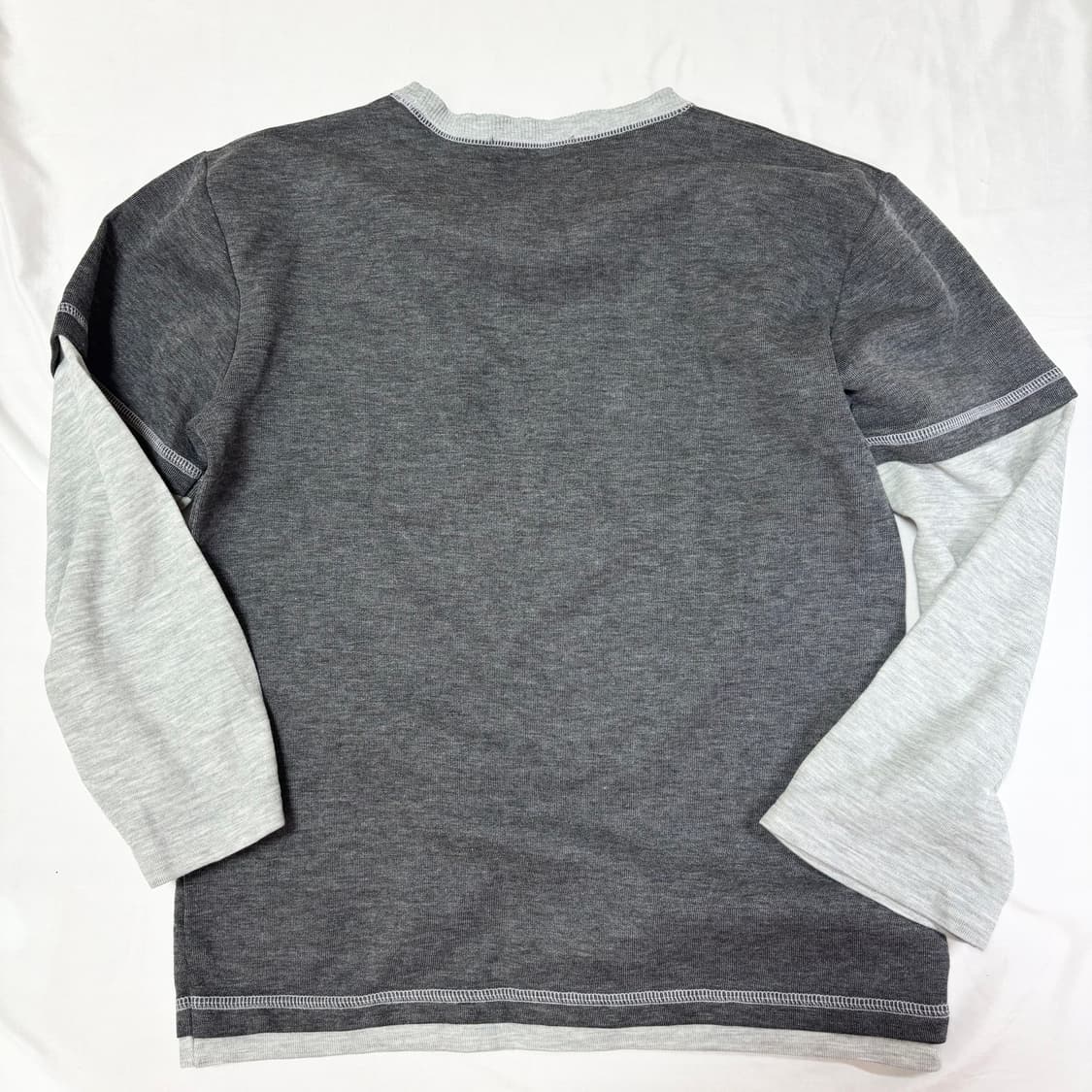 빈티지 락시크 레이어드 고스 펑크 티셔츠 상품이미지3