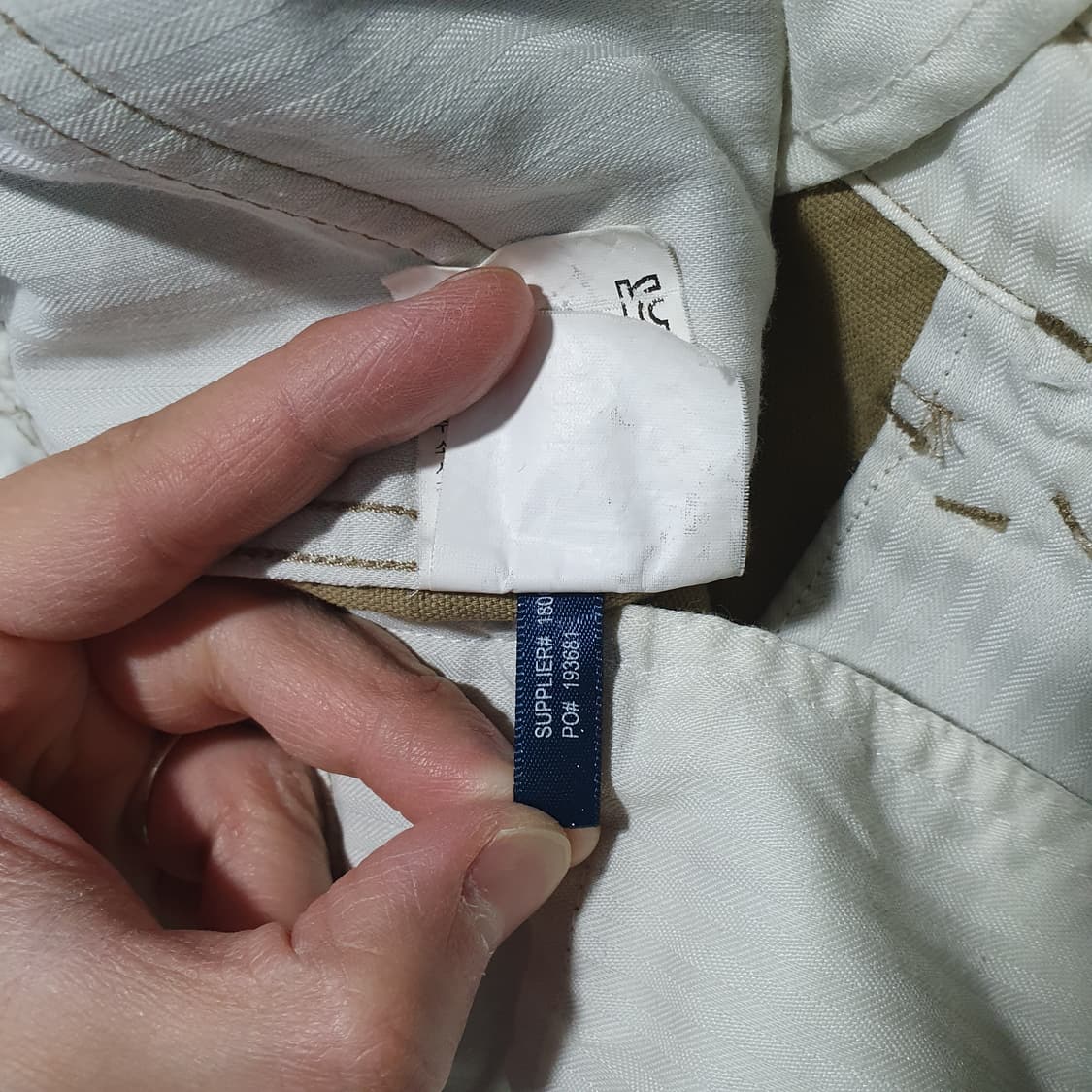 4 폴로 랄프로렌 여성 포켓 지퍼 카고 팬츠 카멜 (27-28인치) 상품이미지7