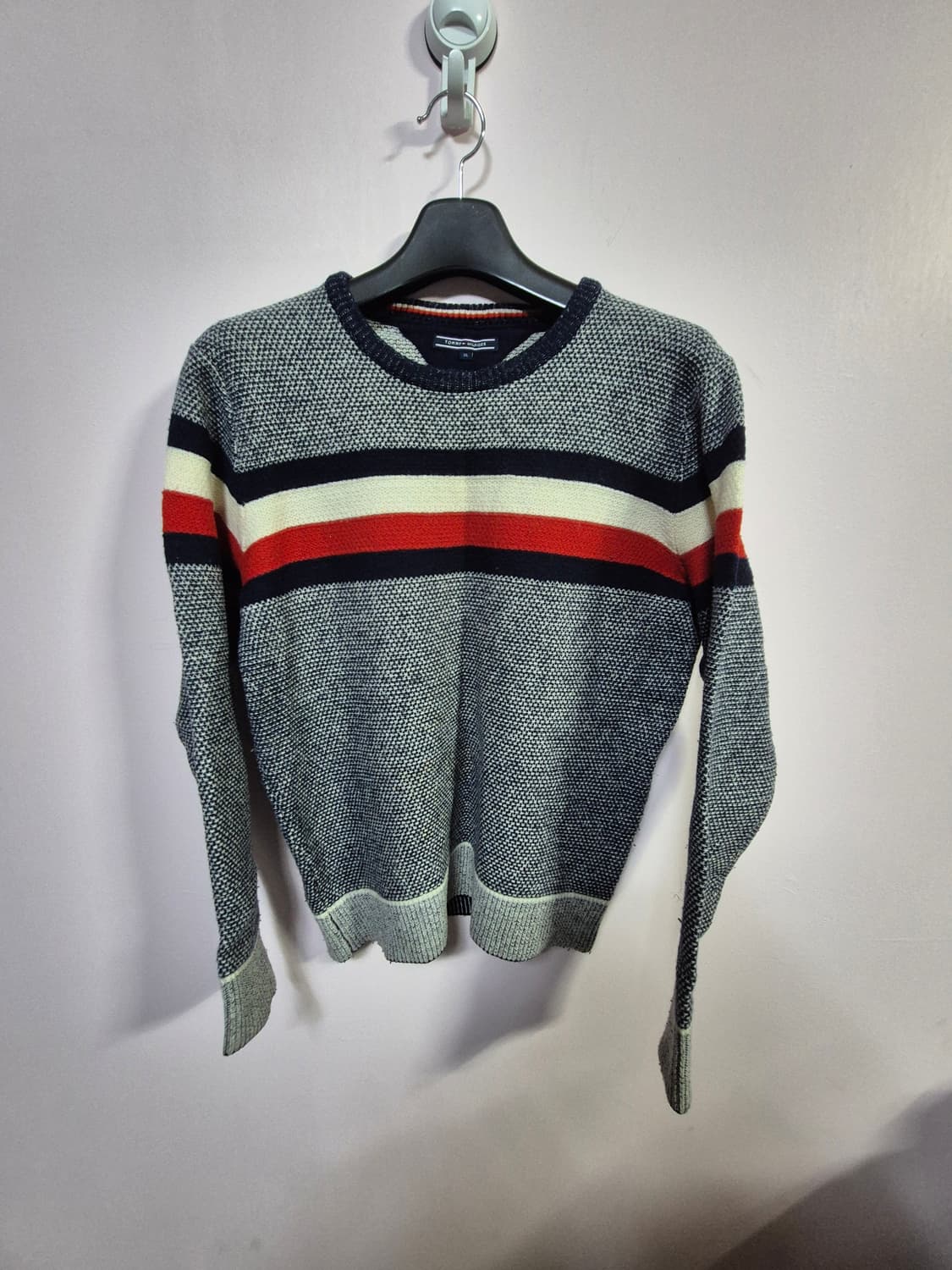 타미힐피거 스트라이프 니트 XL 상품이미지2