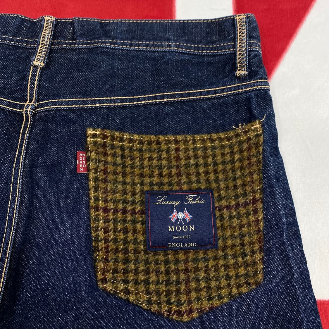 앤더슨벨 문 울 패치 진 L 상품이미지7