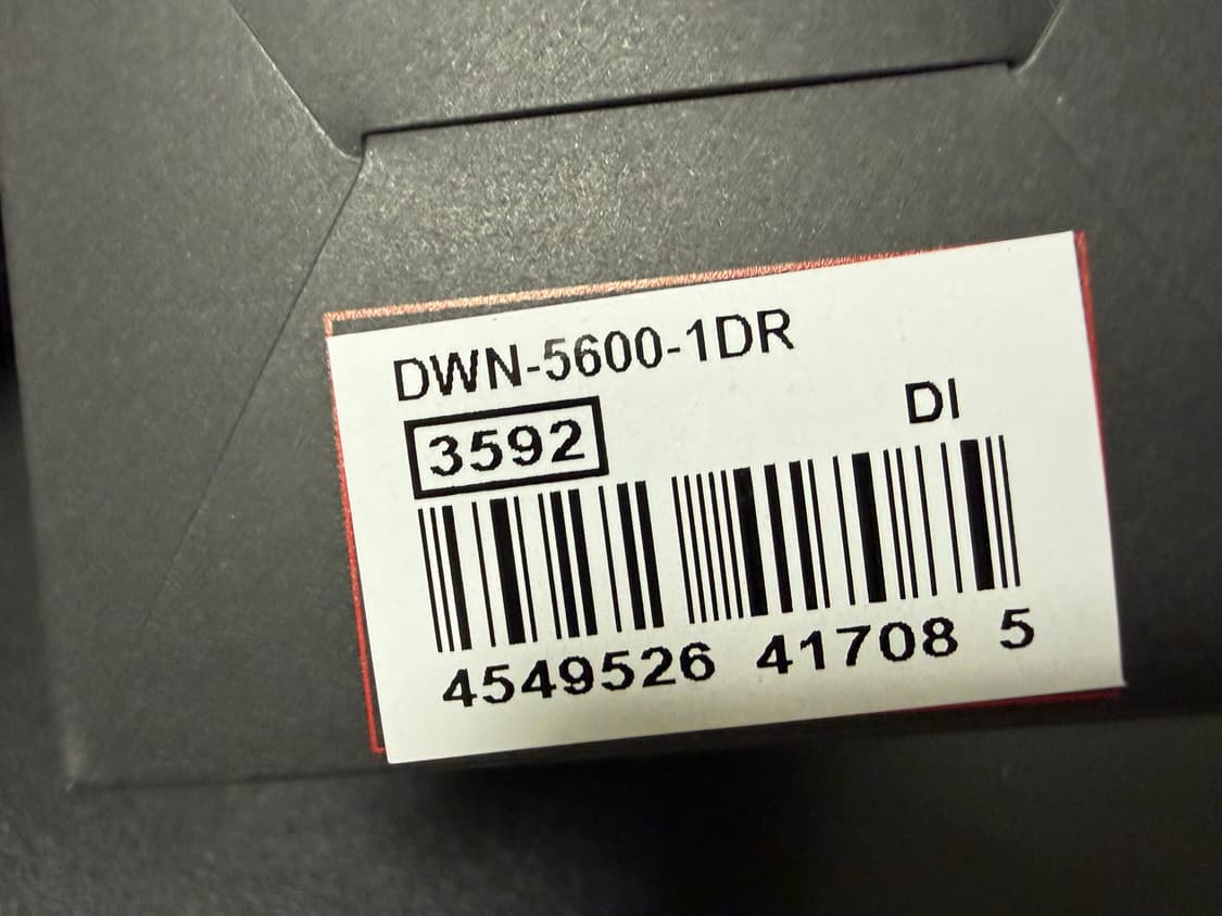 지샥 나노 링워치 블랙 G-SHOCK DWN-5600-1DR 상품이미지2