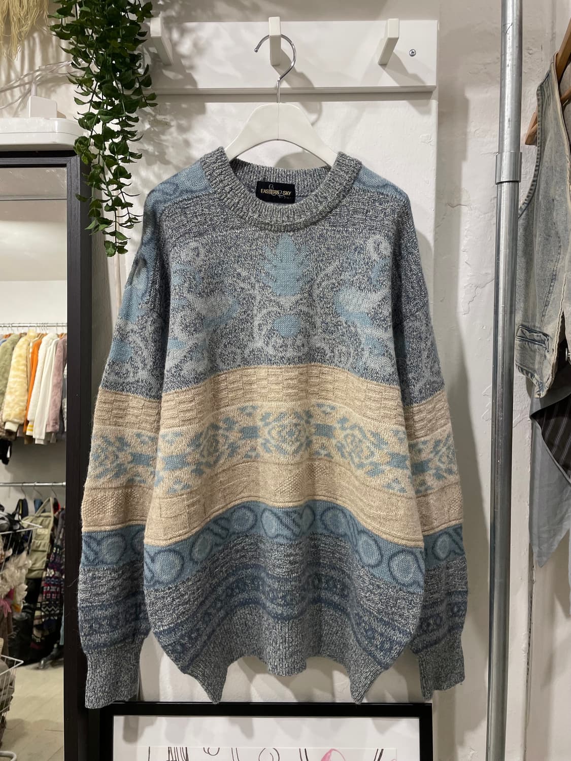Eastern sky pattern knit 상품이미지6