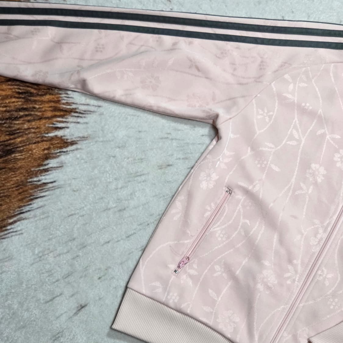 아디다스 자카드 핑크 져지 상품이미지3