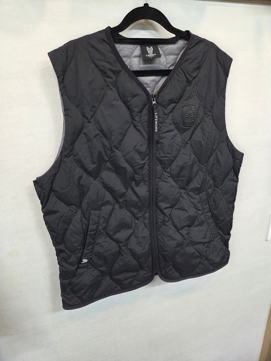 라이프워크 웨이브 퀄팅 패딩조끼 L 상품이미지6