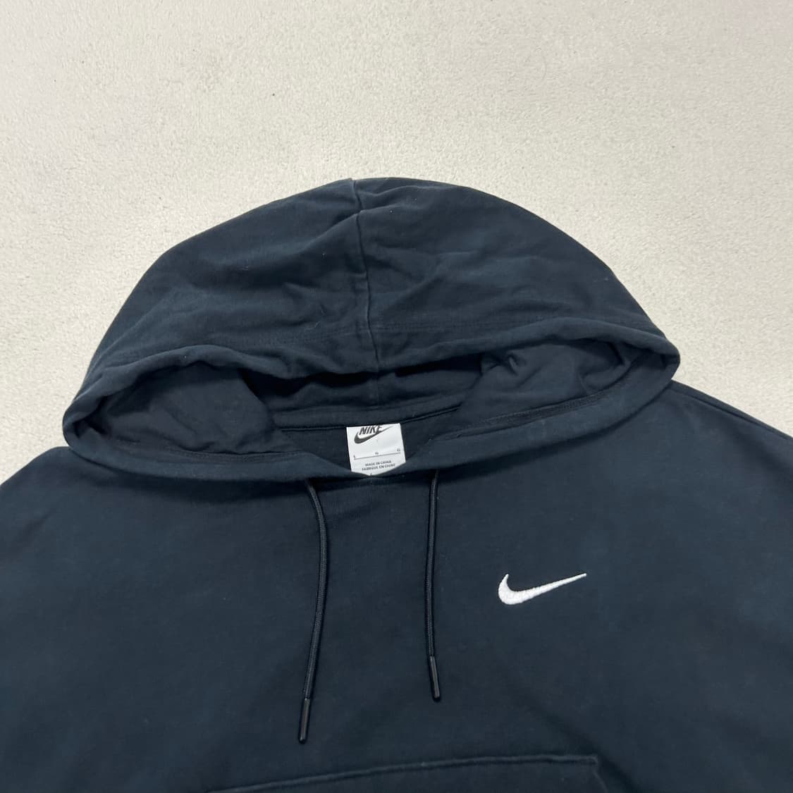 Nike black cropped hoodie 상품이미지5