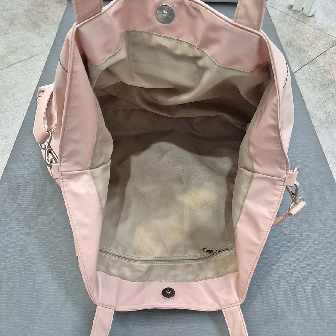 마뗑킴 코티 빅 토트백 핑크 상품이미지8