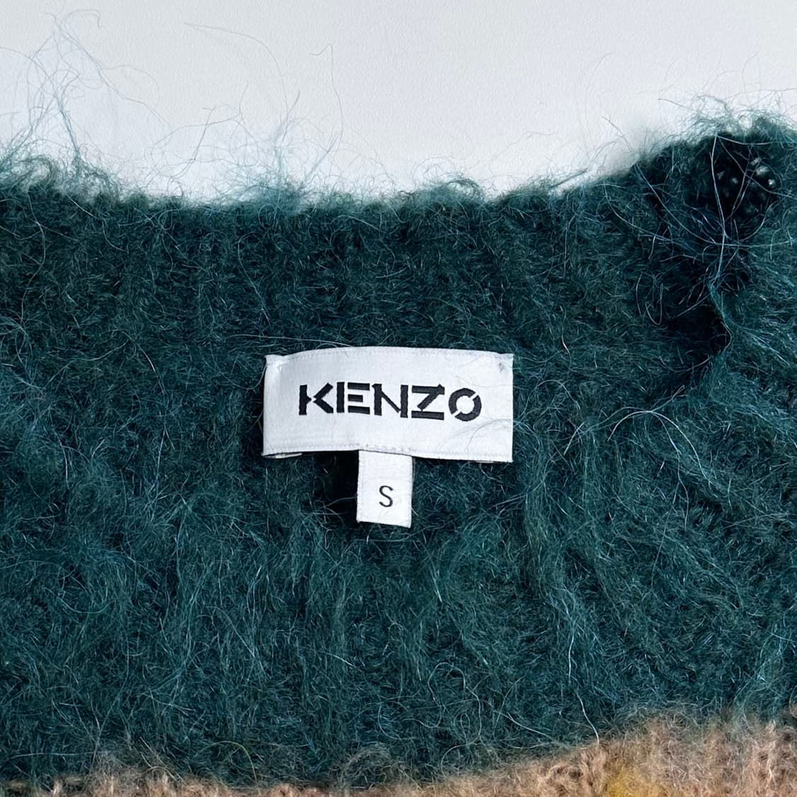 겐조 스트라이프 알파카 크롭 니트   상품이미지5