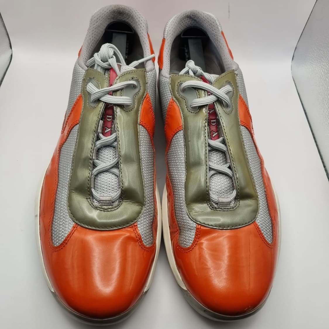 프라다 아메리칸컵 슈즈  오렌지 11.5 상품이미지1