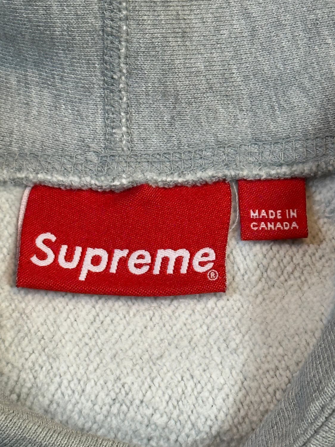 17FW 슈프림 SUPREME 박스로고 후드티 그레이 상품이미지8