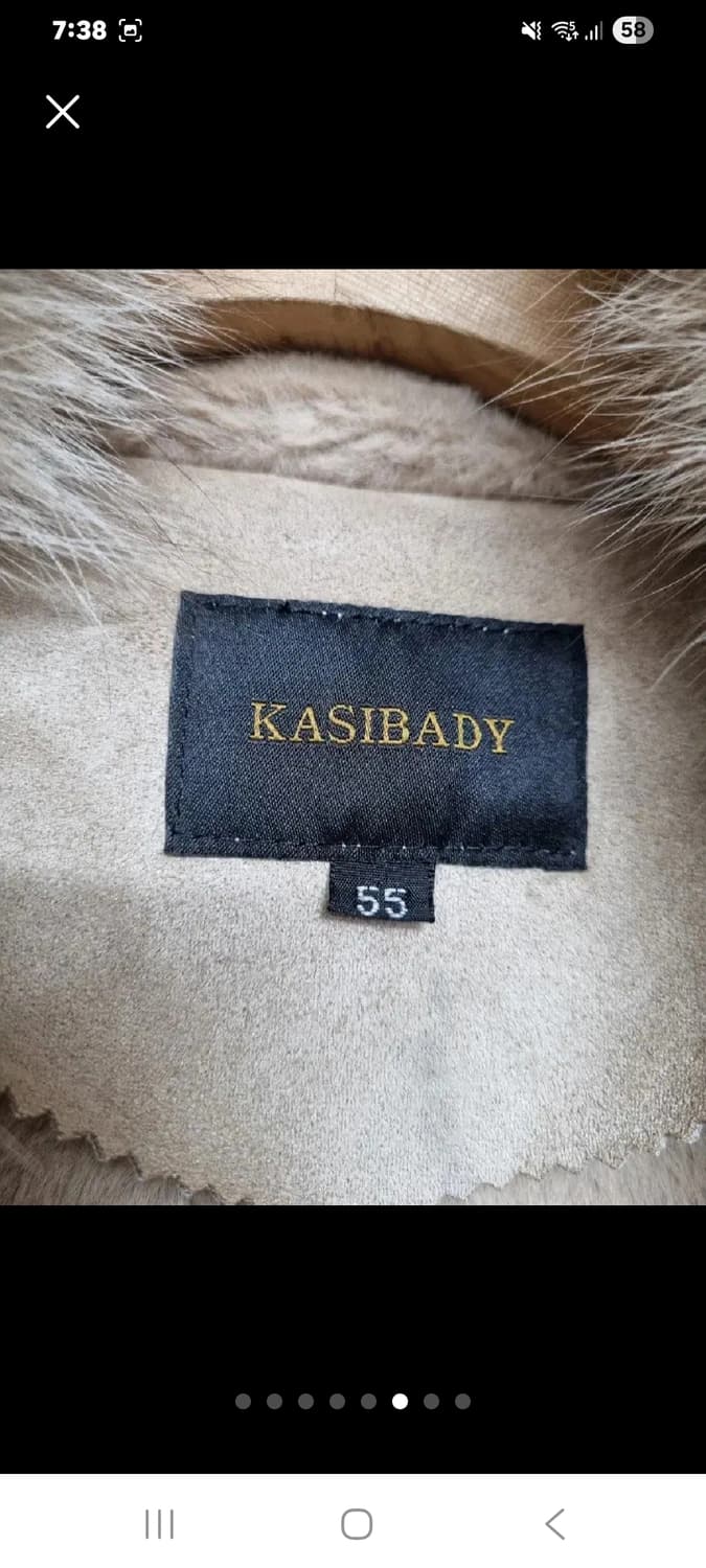 (택포)카사바디 폭스퍼 천연양가죽 무스탕 55 상품이미지6