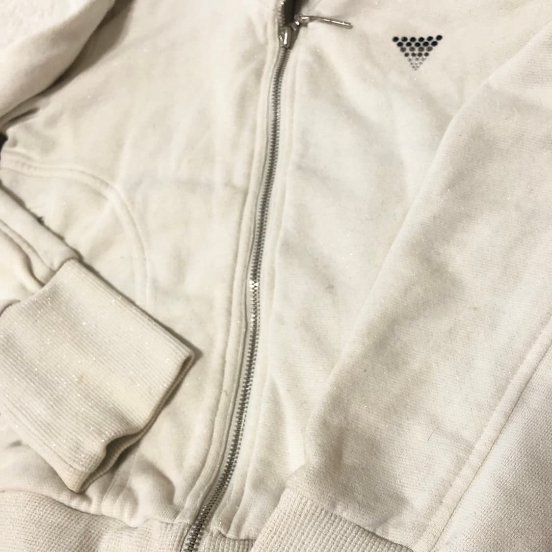 게스 2010년도 아이보리 집업 M 상품이미지3