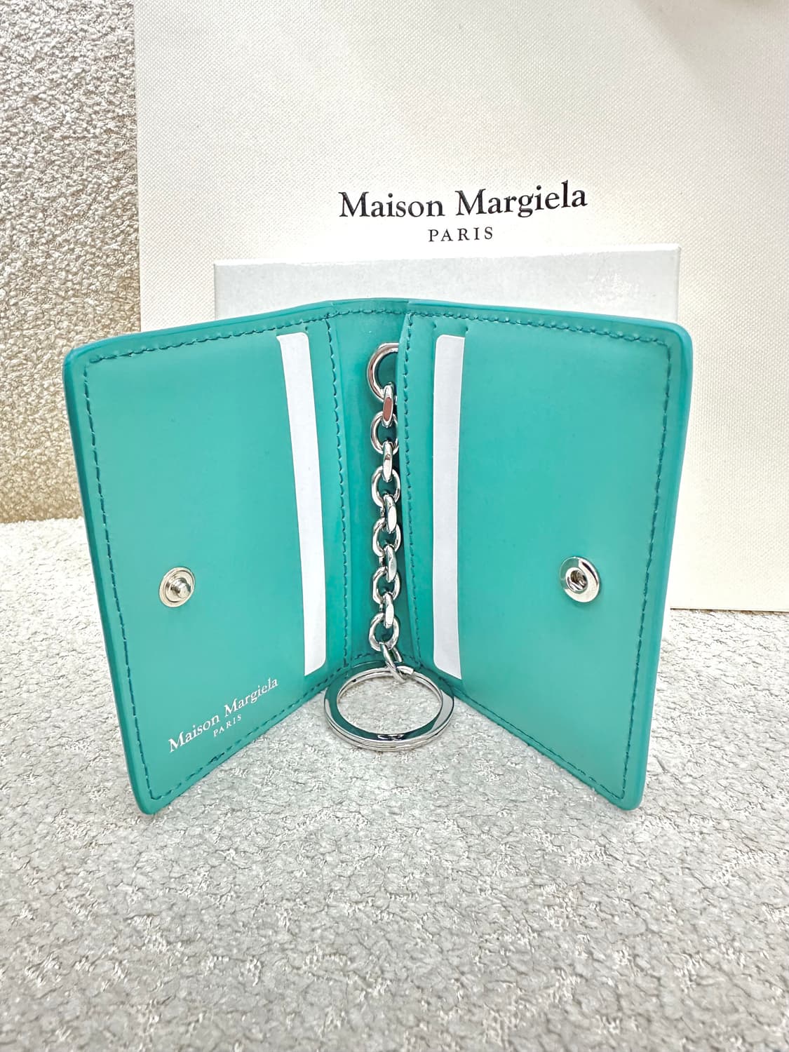 메종 마르지엘라 키링 카드지갑 민트 *정품* 상품이미지2