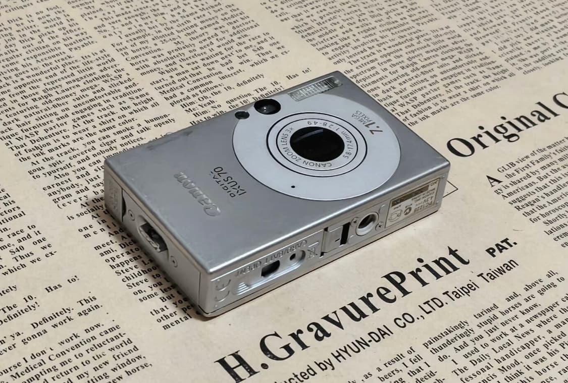 캐논 익서스 70 CANON IXUS 70 빈티지 디지털카메라 디카 상품이미지7
