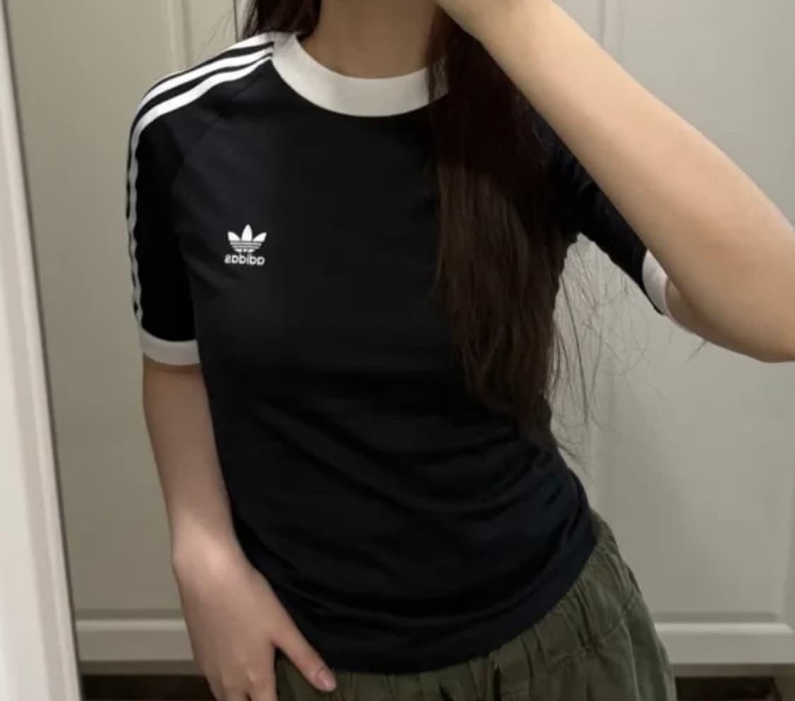 아디다스 여성 3S 반팔 상품이미지1