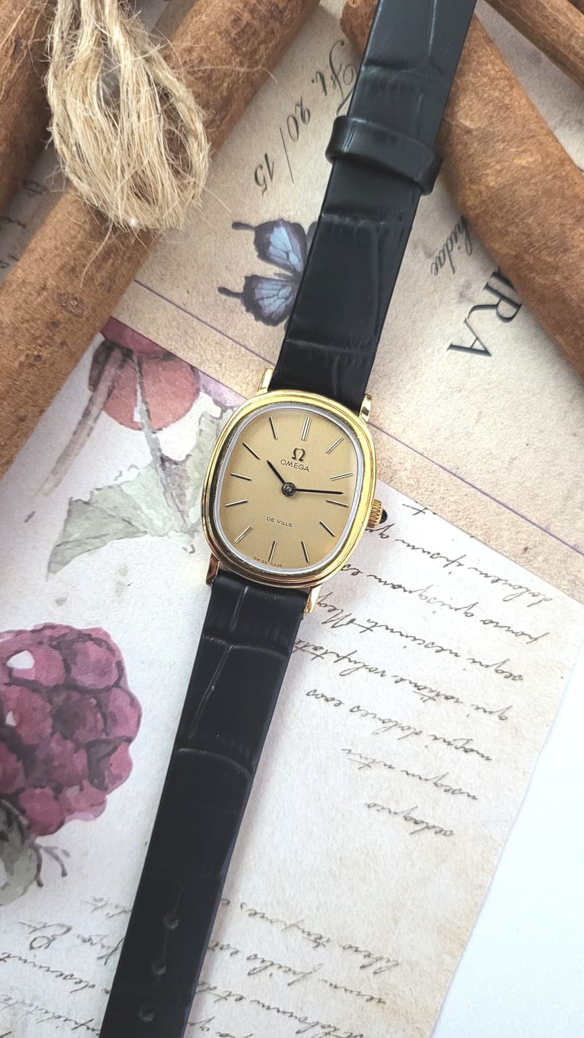 정품 오메가 드빌 엘립스 수동 시계 (이청아 오메가 드빌 시계) 상품이미지7
