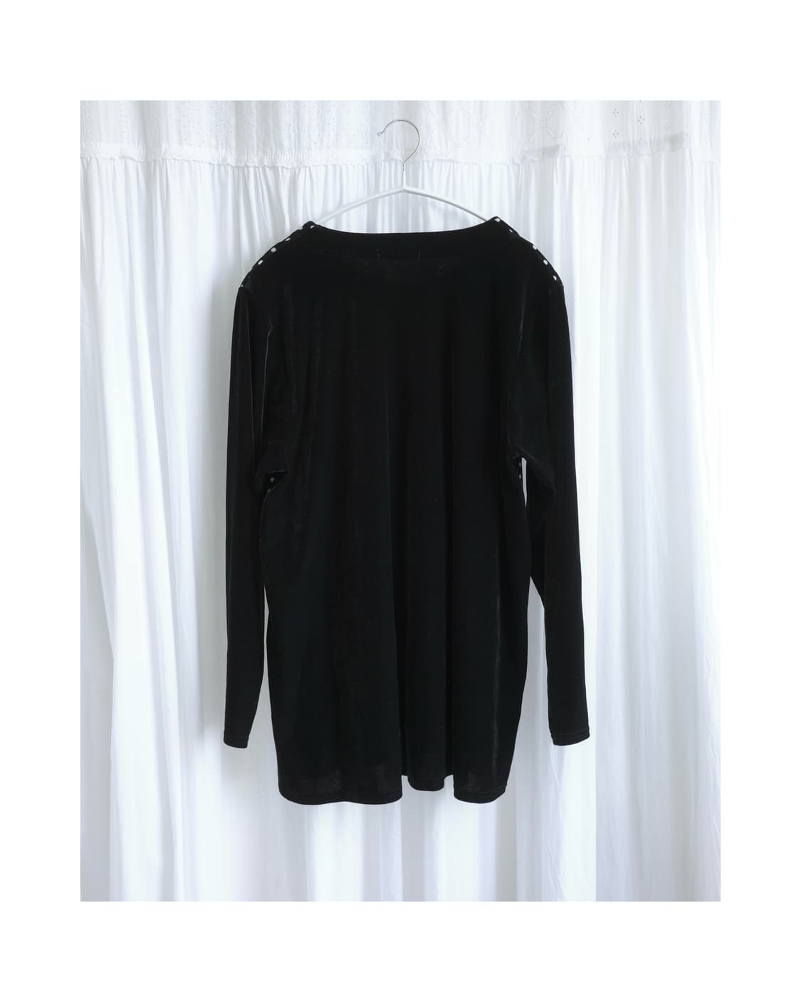 Dot velvet t-shirt 상품이미지2