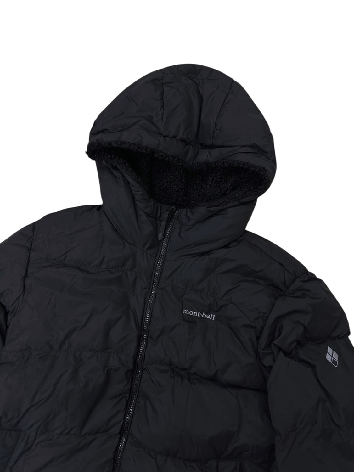 몽벨 리버시블 양면디자인 플리스 후리스 패딩 블랙 (L) 상품이미지2