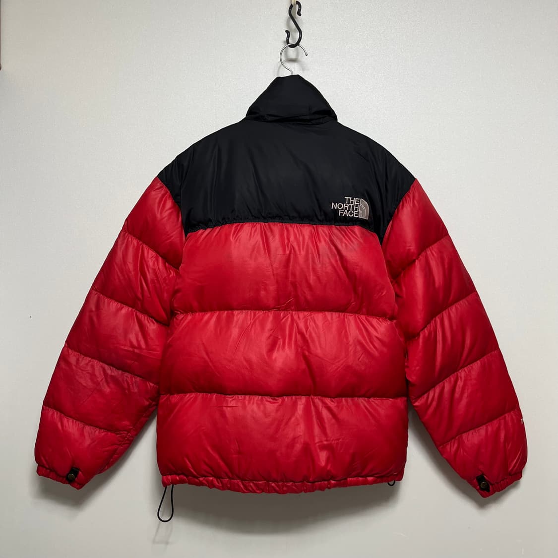 노스페이스 눕시 패딩 레드 90 상품이미지9