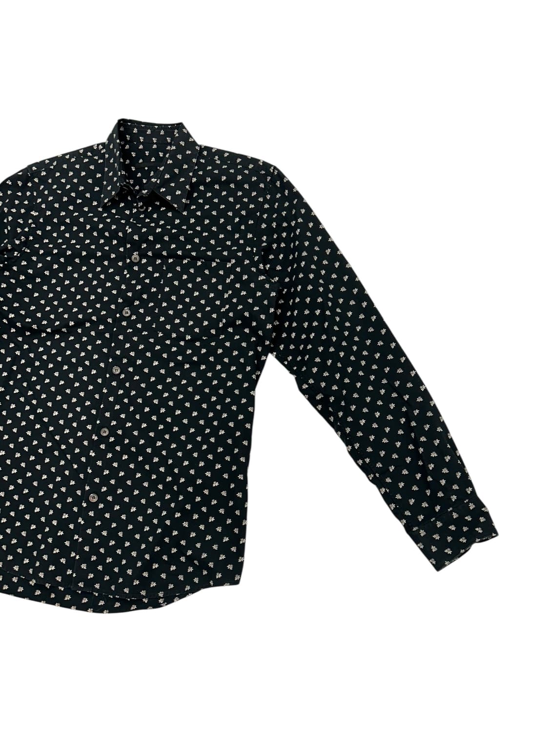 헬무트랭 플로럴 패턴 셔츠 상품이미지2