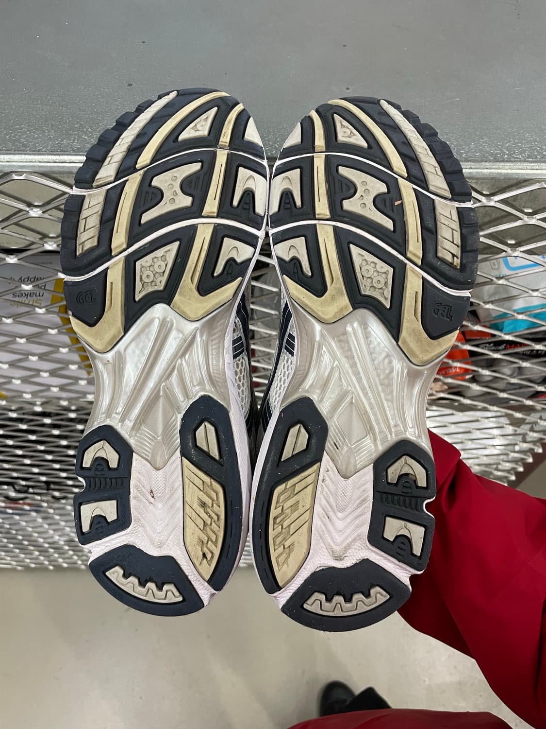 아식스 젤 카야노 14 화이트 미드 나잇 290 상품이미지6