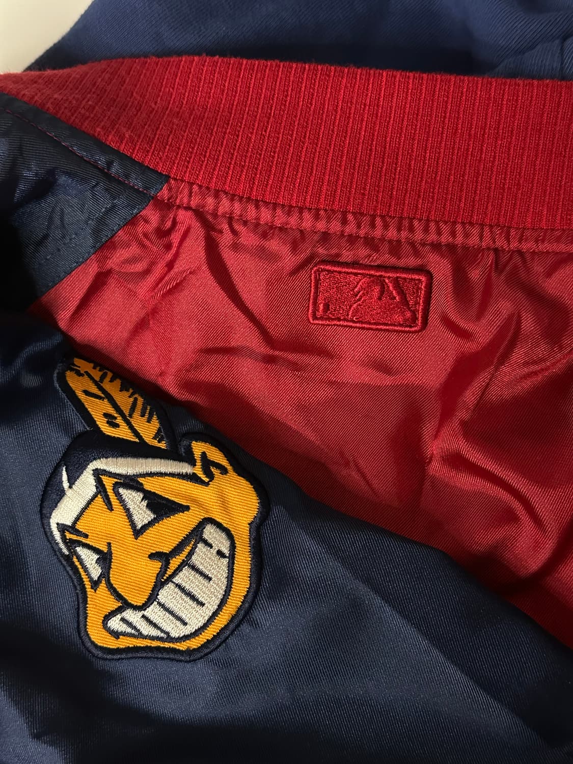 Y2K MLB 인디언스 야구점퍼 상품이미지2