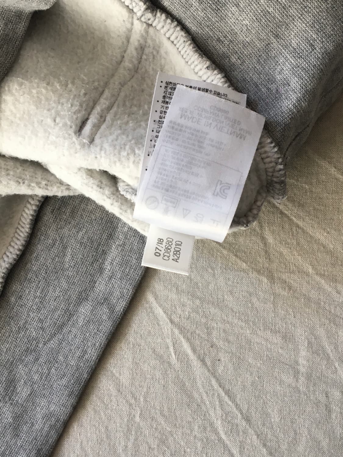 아디다스 삼선라인 후드티 상품이미지6