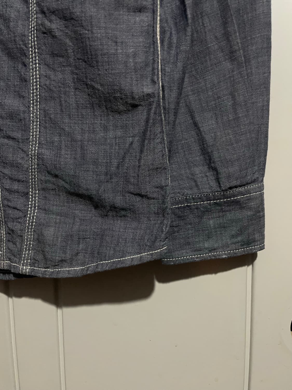 데님 트러커 셔츠 상품이미지5