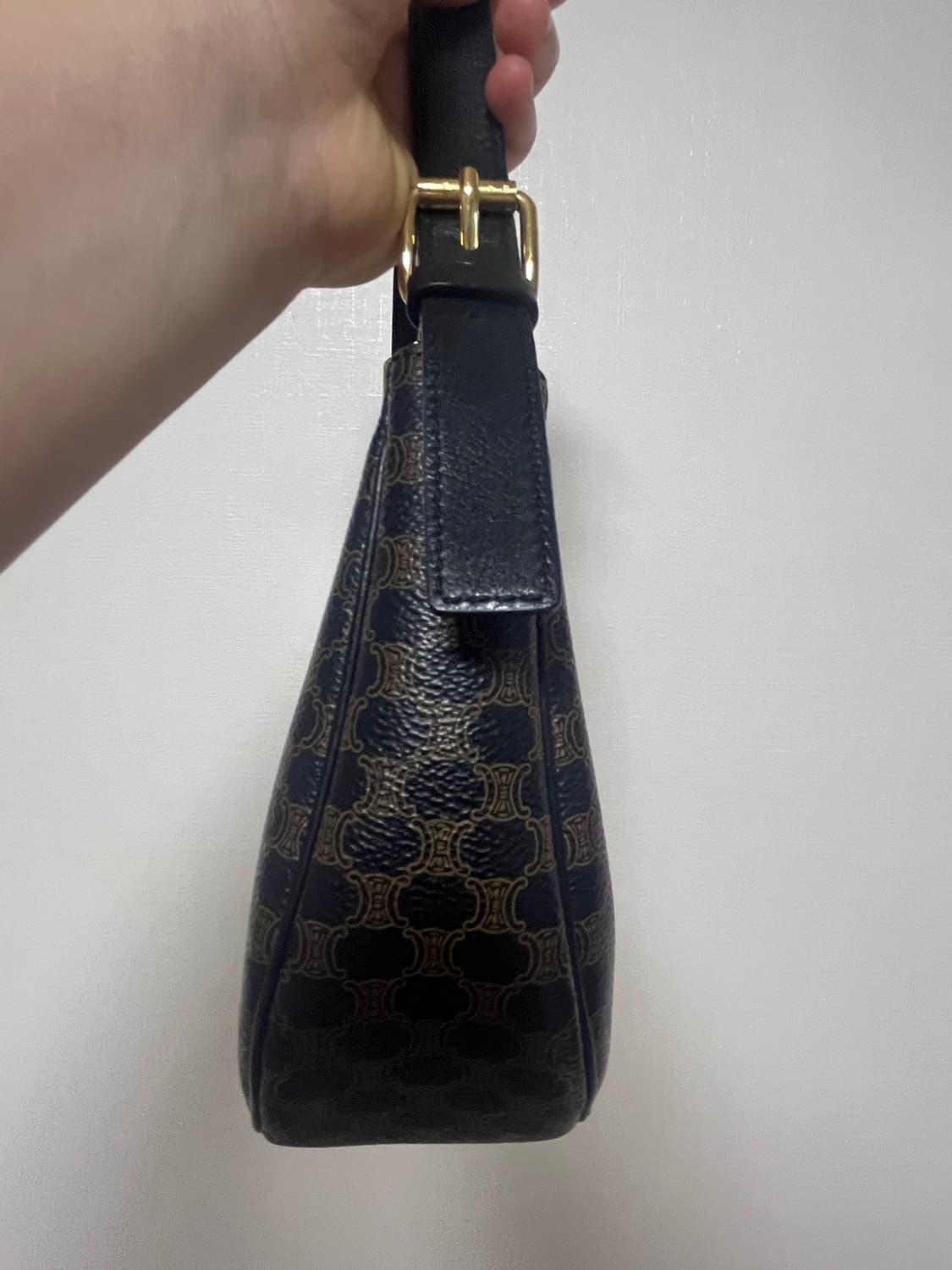 셀린느 블랙 마카담 호보백 상품이미지2