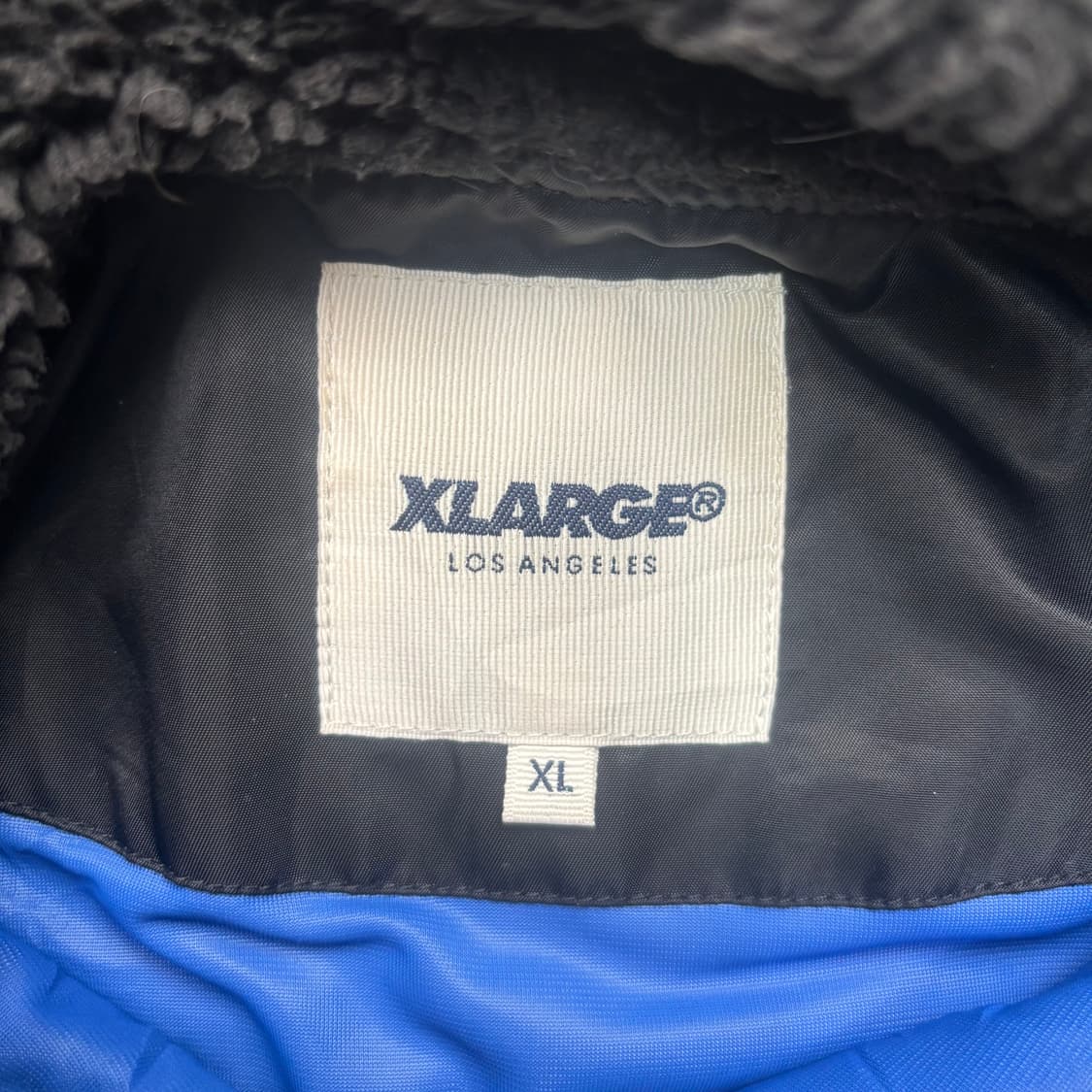 XLARGE 엑스라지 사이드라인 블랙 플리스 아노락 XL 상품이미지7