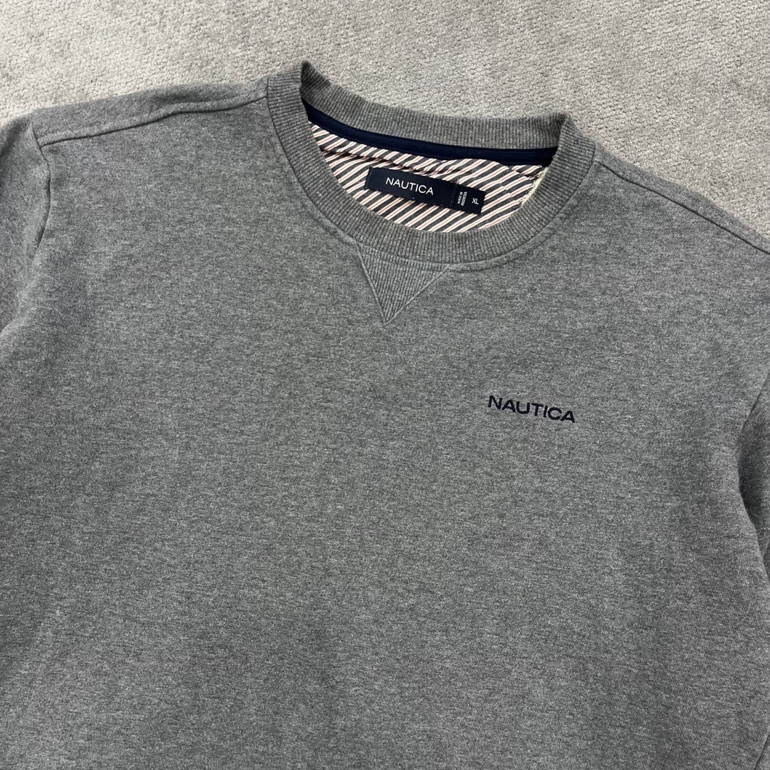 XL Nautica 회색 맨투맨 티셔츠 상품이미지2