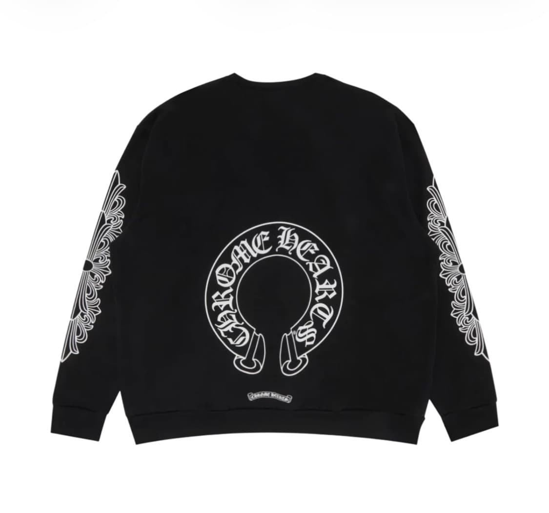 크롬하츠 홀스슈 맨투맨 L(100) 급처 상품이미지1