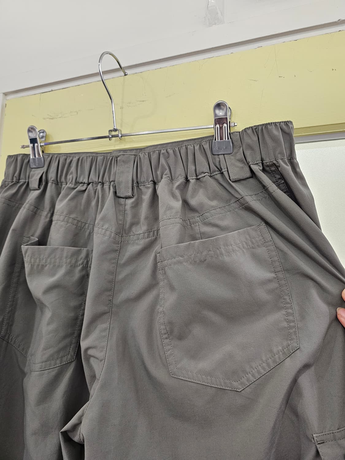 Japan 카키 리본 카고PT 상품이미지7