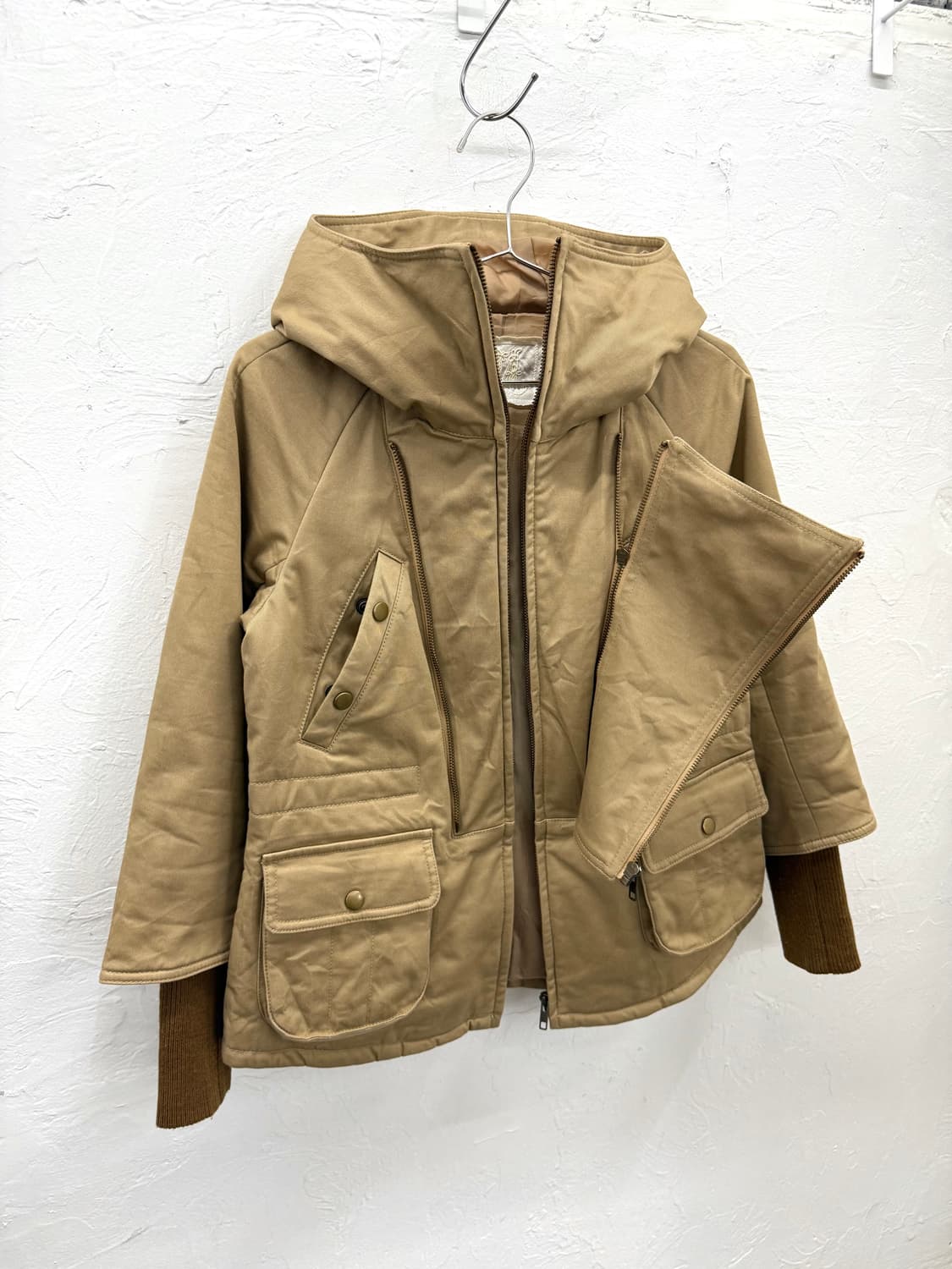 JPN 프론트 플랩 점퍼 상품이미지3