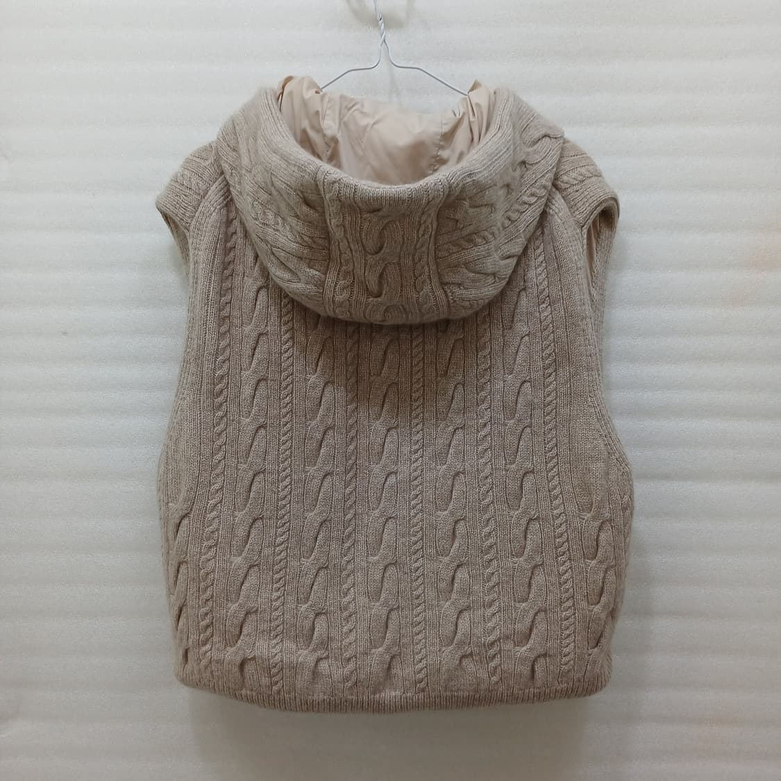 더캐시미어 순 캐시미어 구스 다운 패딩 조끼 여성 사랑봉봉 상품이미지2