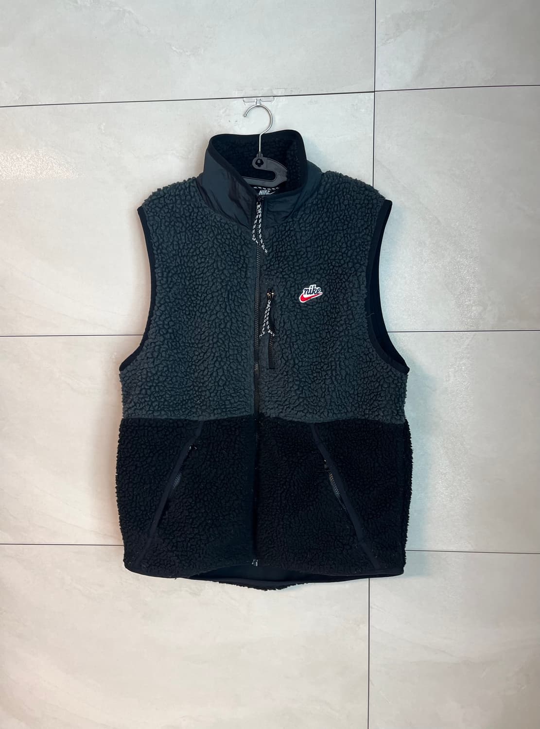 나이키 헤리티지 플리스 베스트 조끼 블랙 [해외/M] 상품이미지4
