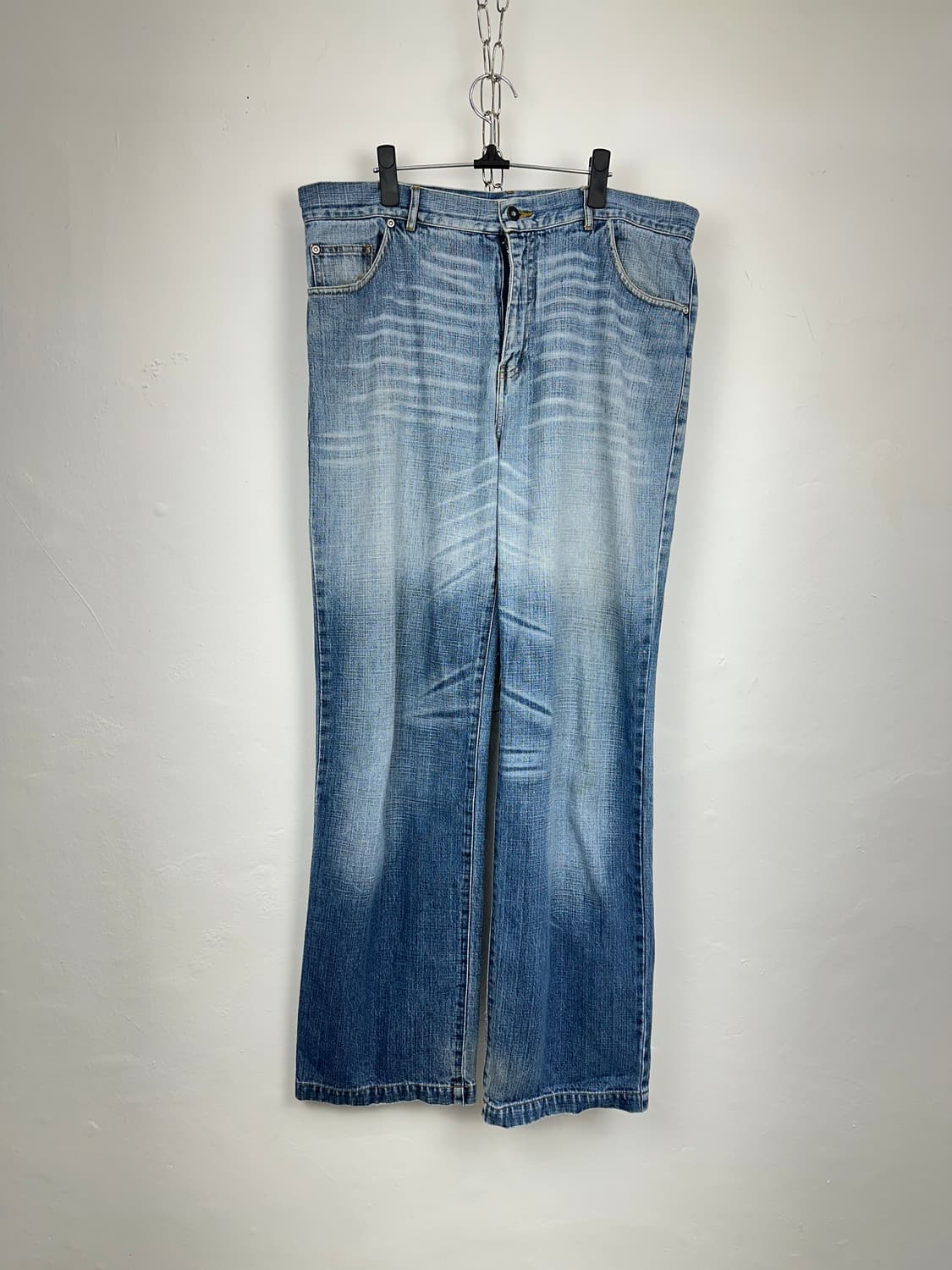JPN fade lines denim sagging jeans 상품이미지6