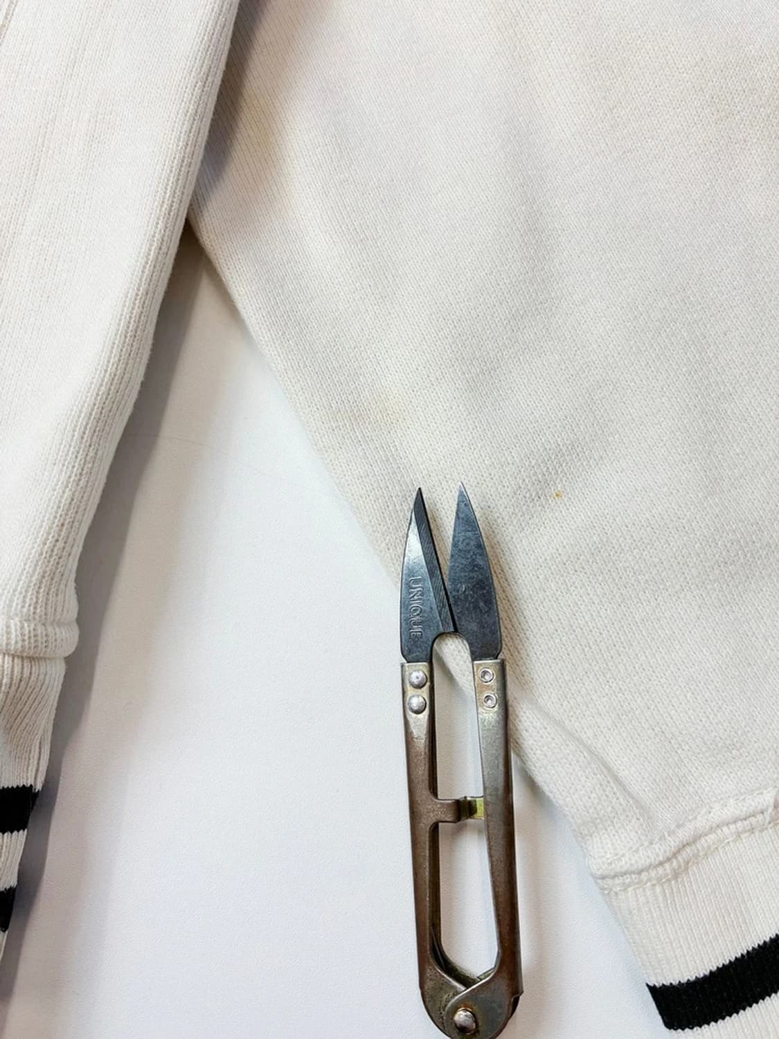 폴로 랄프로렌 00s Y2K 자수 로고 반집업 니트 PN5387 상품이미지5