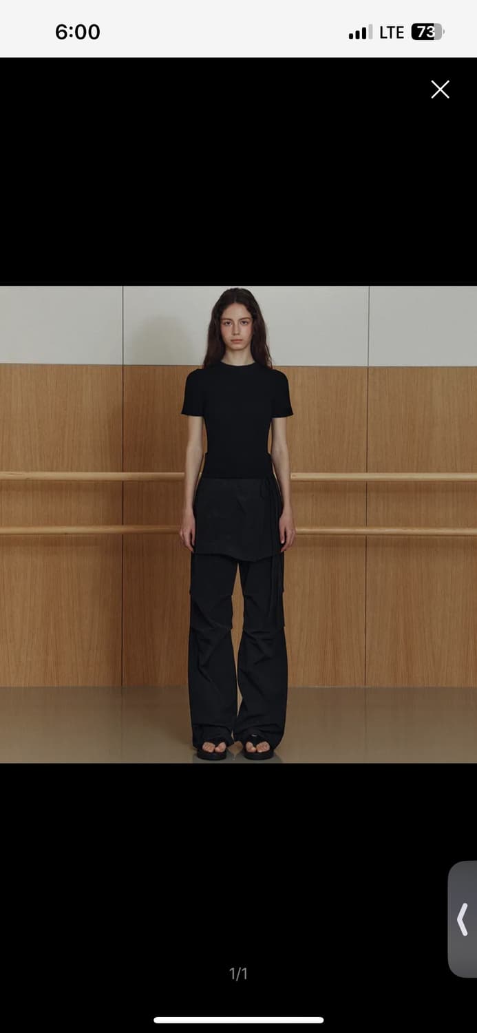 Le skirt layered pants 상품이미지1